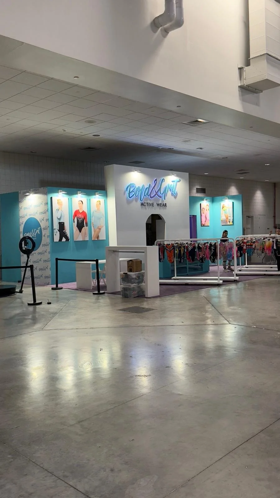Custom trade show booth design and fabrication for Bold and Grit in Miami, Florida by Habitar 91